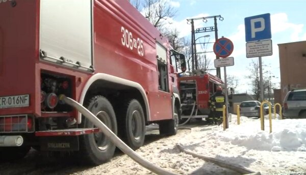 Akcje krakowskich strażaków
