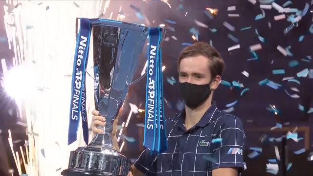 Miedwiediew wygrał turniej ATP Finals