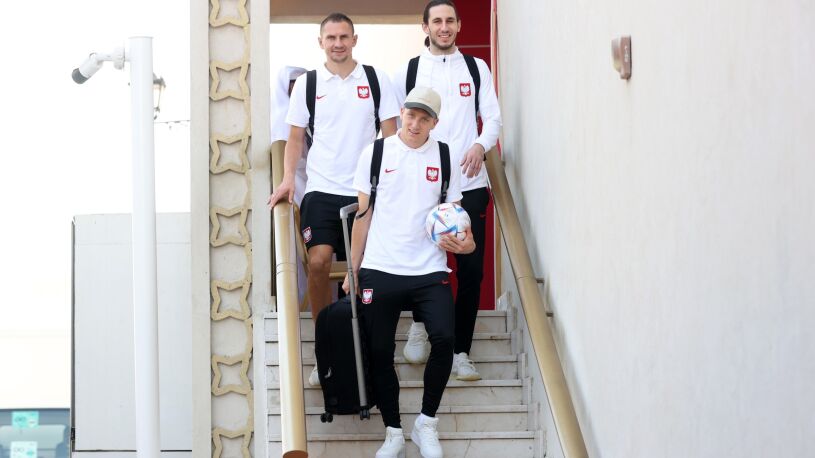 Piłkarska reprezentacja Polski wyleciała z Kataru