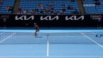 Świetne zagranie Fręch przy siatce w starciu z Halep w 1. rundzie Australian Open
