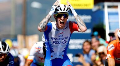 Młody Brytyjczyk z pierwszym w karierze triumfem i koszulką lidera Tour de l'Ain