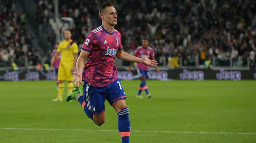 Milik strzelił kolejnego gola dla Juventusu. 
Skorupski nie miał nic do powiedzenia
