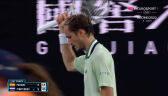Miedwiediew wygrał 1. seta finału Australian Open