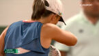 Świątek przełamała Curenko w 6. gemie 1. seta w Roland Garros