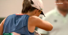 Świątek przełamała Curenko w 6. gemie 1. seta w Roland Garros