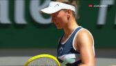 Krejcikova i Siniakova wygrały 1. seta finału gry podwójnej we French Open
