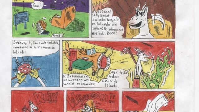 11 Latek Narysował Najlepszy Komiks O Koziołku Matołku