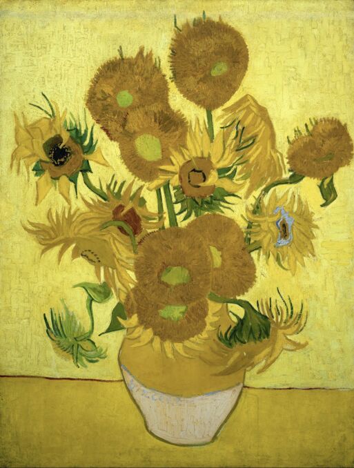 Vincent van Gogh. Martwa natura: wazon z piętnastoma słonecznikami