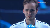 Miedwiediew po awansie do półfinału Australian Open