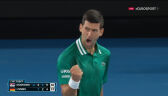 Kolejny set dla Djokovicia. Serb zbliżył się do półfinału Australian Open