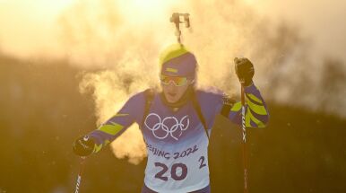 Ukraiński biathlonista docenił otrzymane wsparcie. Również od rosyjskich sportowców