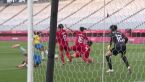 Piłka nożna kobiet. Chiny - Brazylia 0:1 (gol Marta)