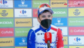 Gaudu po wygraniu 11. etapu Vuelta a Espana