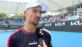 Zieliński po awansie do półfinału gry podwójnej w Australian Open