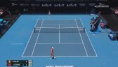 Skrót meczu Simona Halep - Danka Kovinic w 3. rundzie Australian Open