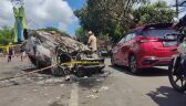 Zniszczenia i ofiary po zamieszkach w Indonezji