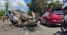 Zniszczenia i ofiary po zamieszkach w Indonezji