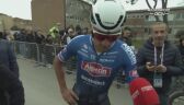 Mathieu van der Poel po 3. etapie Tirreno-Adriatico