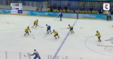 Pekin. Hokej na lodzie. Skrót meczu Słowacja - Szwecja