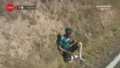 Kraksa Repy na 10 km przed metą 4. etapu Vuelta a Espana