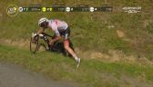 Upadek Pogacara i piękny gest Vingegaarda podczas 18. etapu Tour de France