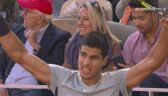 Genialne zagranie Alcaraza w 3. secie starcia z Zverevem w ćwierćfinale Roland Garros
