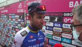 Mark Cavendish w rozmowie z Eurosportem po 3. etapie Giro