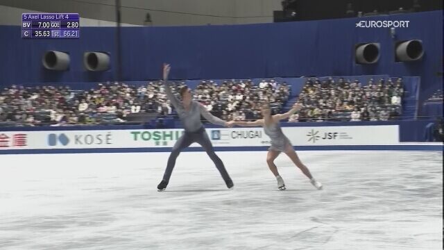 Miszina i Galliamow najlepsi wśród par sportowych w NHK Trophy