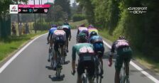 Początek ucieczki na 14. etapie Giro d'Italia