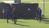Trening Juventusu przed meczem z Malmo FF w Lidze Mistrzów
