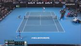Australian Open. Djoković błyskawicznie odpowiedział Tsitsipasowi przełamaniem powrotnym w 3. secie 