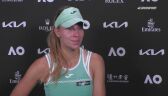 Rozmowa z Magdą Linette po zwycięstwie w ćwierćfinale Australian Open