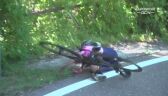 Upadek Annemiek van Vleuten na 5 km przed metą 8. etapu Giro d’Italia Donne
