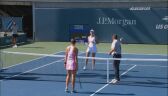 Skrót meczu Magda Linette - Anett Kontaveit w 3. rundzie US Open