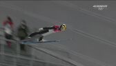 Pekin 2022 - skoki narciarskie. Marius Lindvik najlepszy w kwalifikacjach do konkursu na dużej skoczni