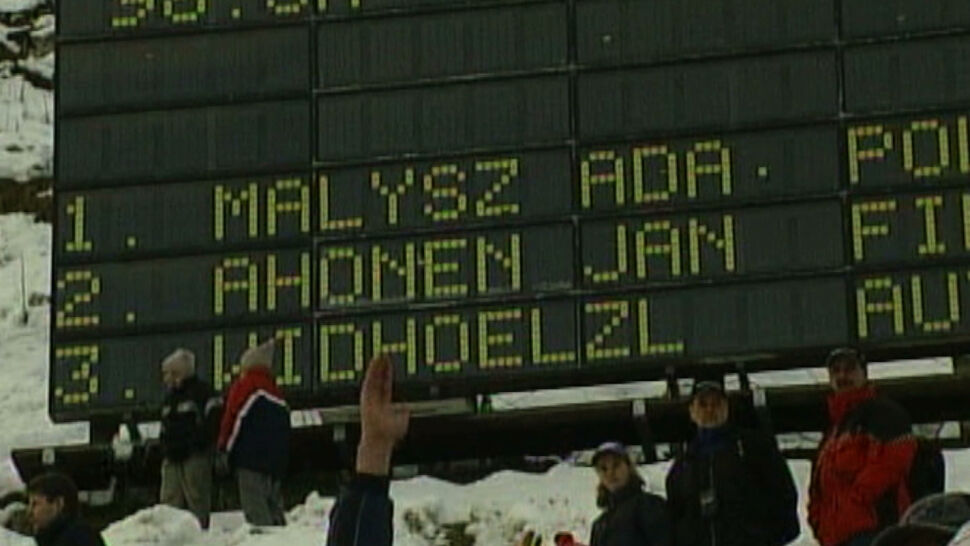 20 lat temu Adam Małysz wygrał Turniej Czterech Skoczni